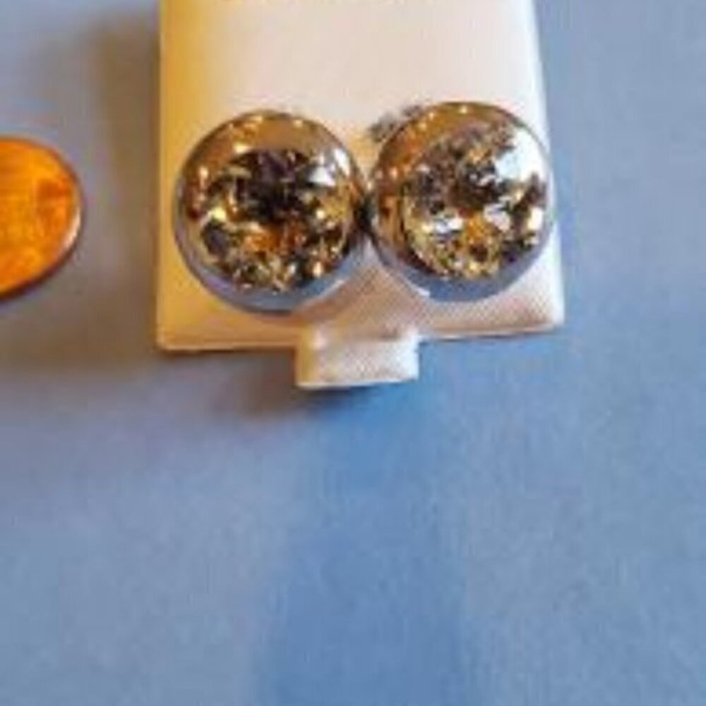 AcquaMarine Real Clip On Earring